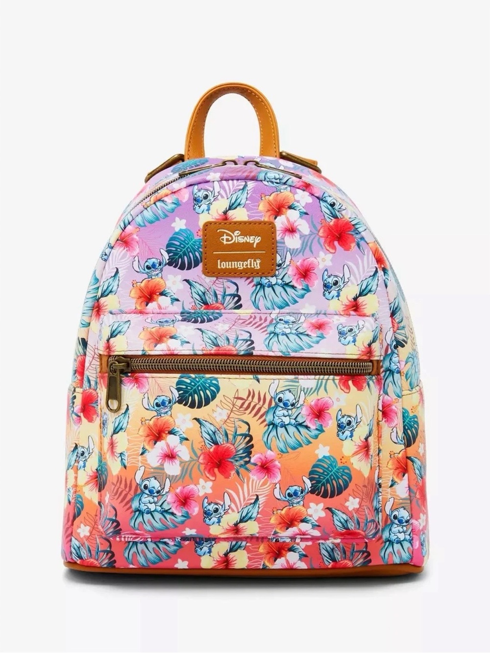 Loungefly Kids' Lilo & Stitch Tropical Pink Backpack